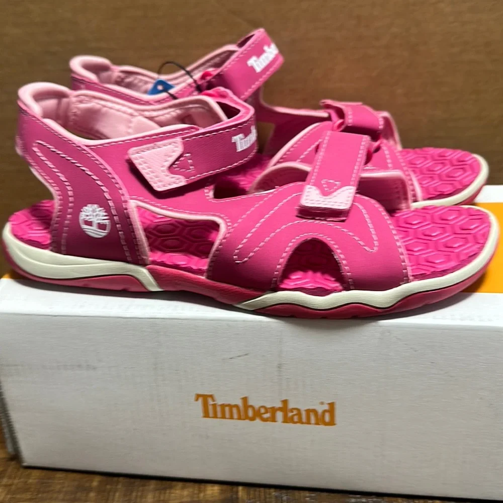 TIMBERLAND ADVENTURE SEEKER SANDAL: PINK: NEW IN BOX: SIZE 6